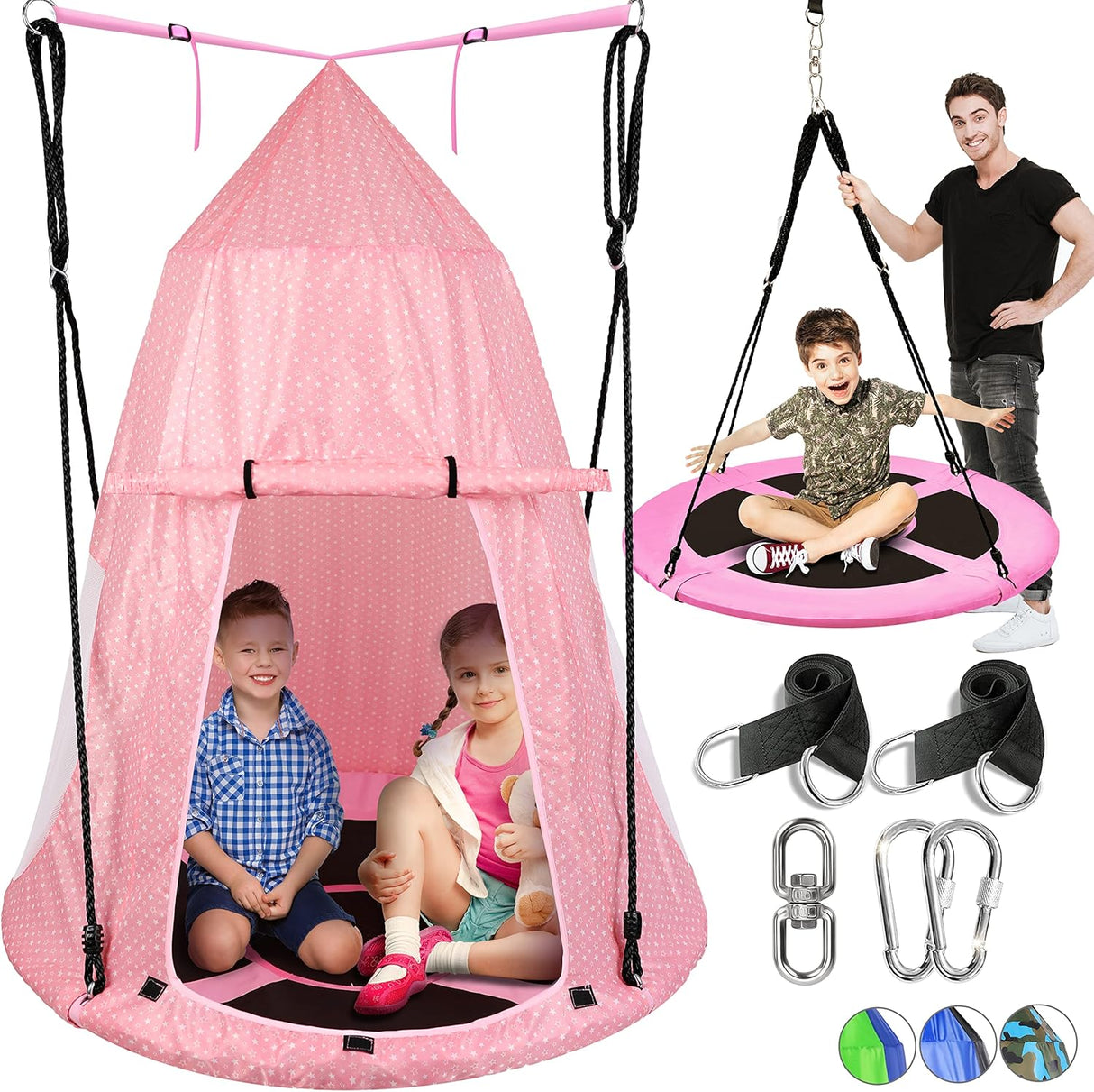 Columpio para tienda de campaña SERENELIFE SLSWNG350PK