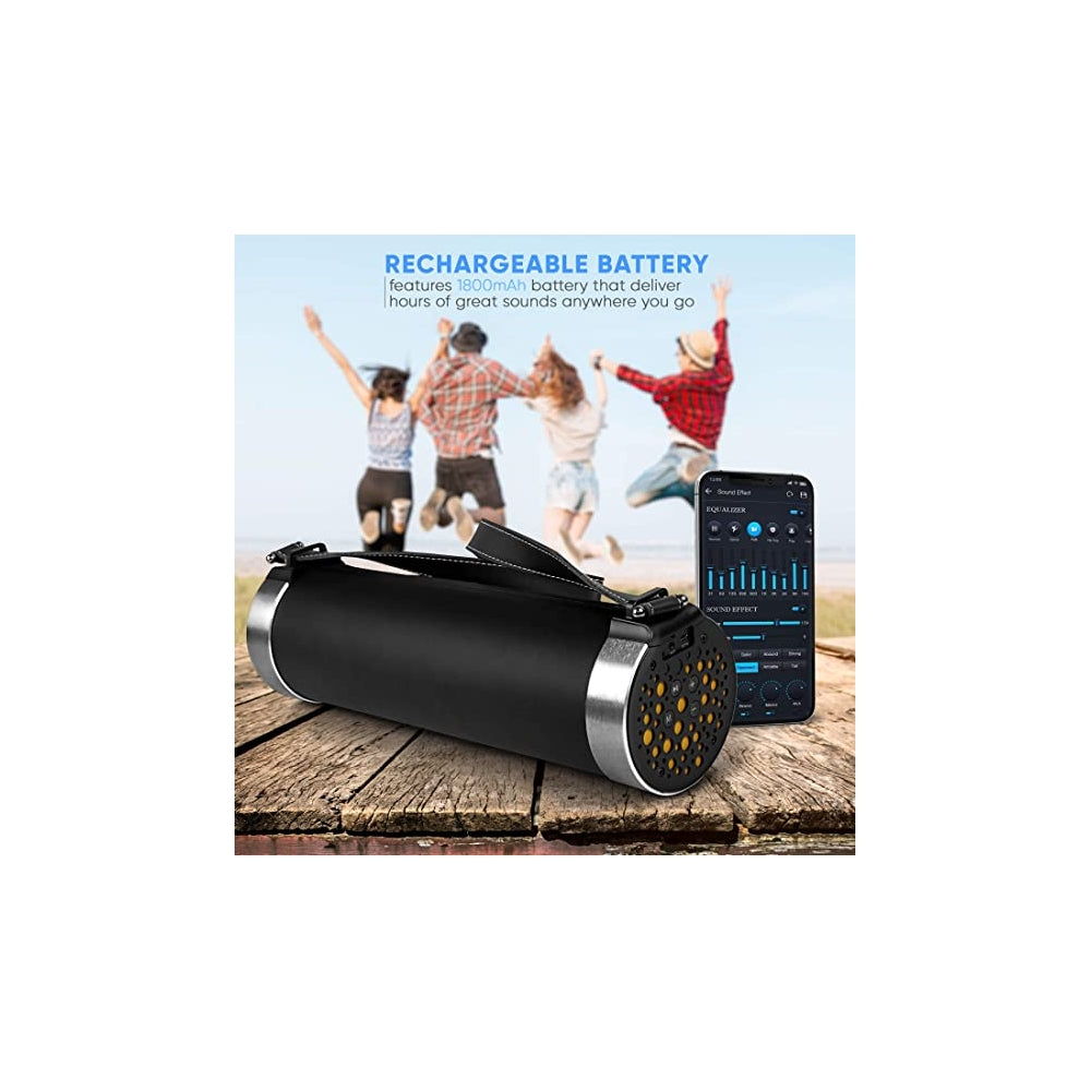 Parlantes Portátiles Negro PYLE-HOME PBMSPG19