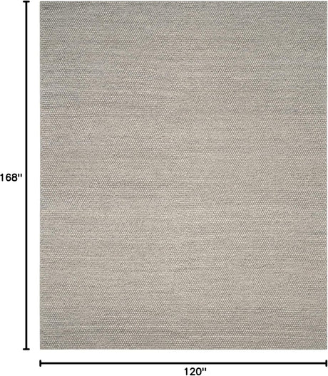 Alfombra de área Natura - Lana hecha a mano, ideal para tráfico alto