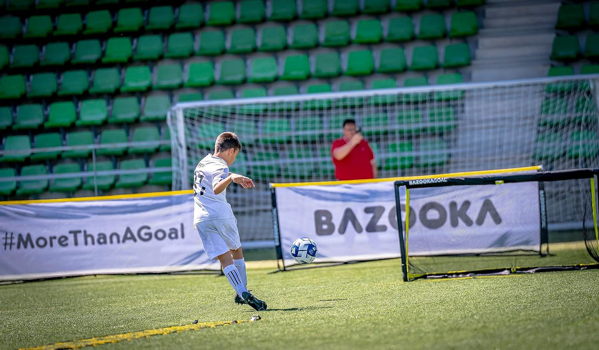 Porteria desplegable de marco solido para entrenamientos