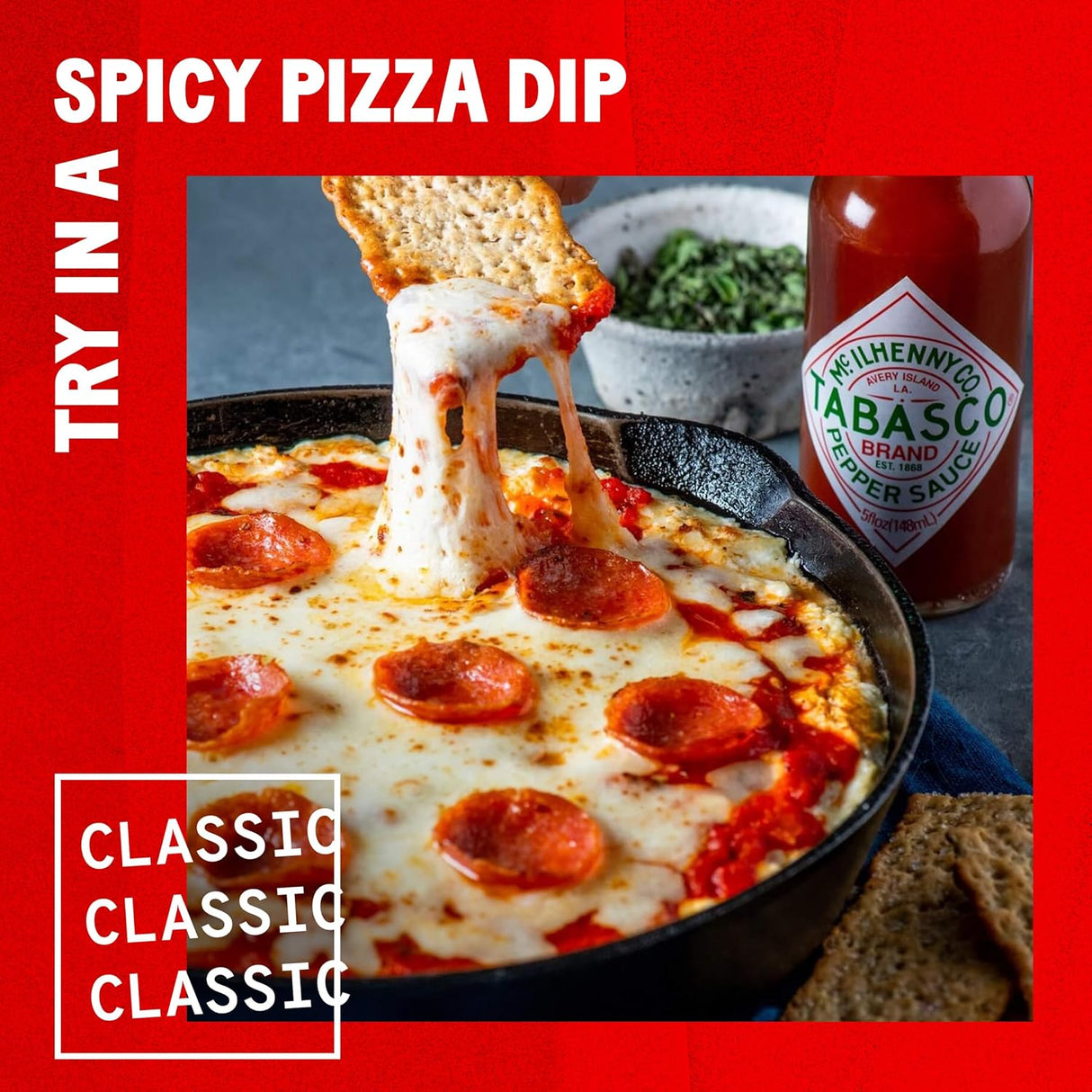 Salsa Picante TABASCO Original, Sabor Clásico, 12 Fl Oz