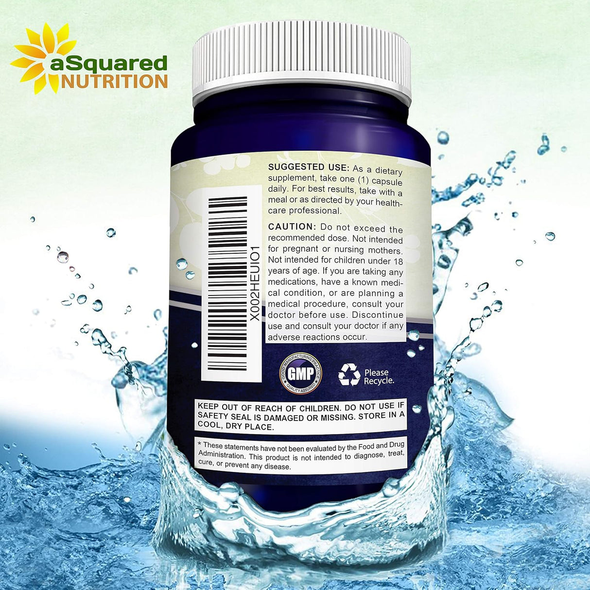 Suplementos Nicotinamida con CoQ10 (120 cápsulas) 500 mg