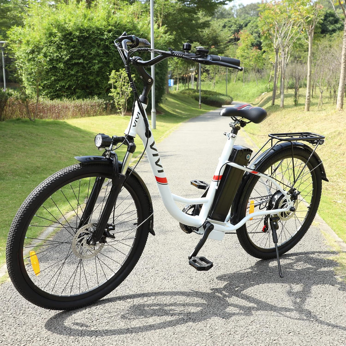 Bicicleta Eléctrica Vivi 750W, Batería Removible, 50 Millas