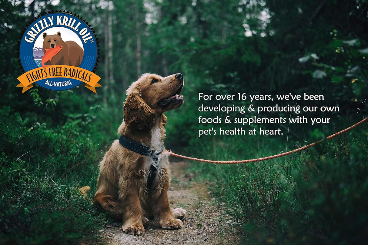 Vitaminas Aceite de krill antártico para perros