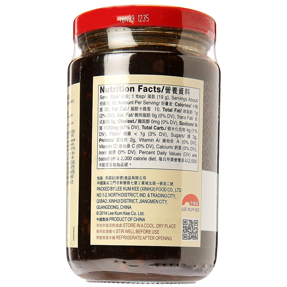 Salsa de ajo de frijoles negros, 13 onzas