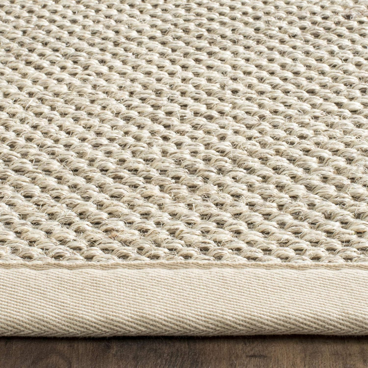 Alfombra de fibra natural, fácil cuidado, diseño de sisal, NF143E