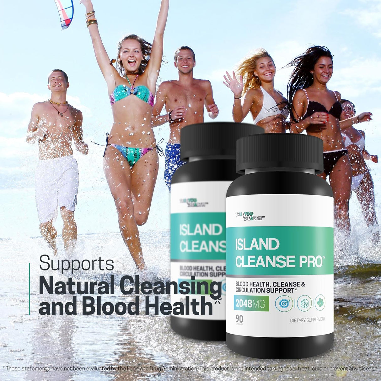 Soporte de limpieza de venas y arterias True You Health