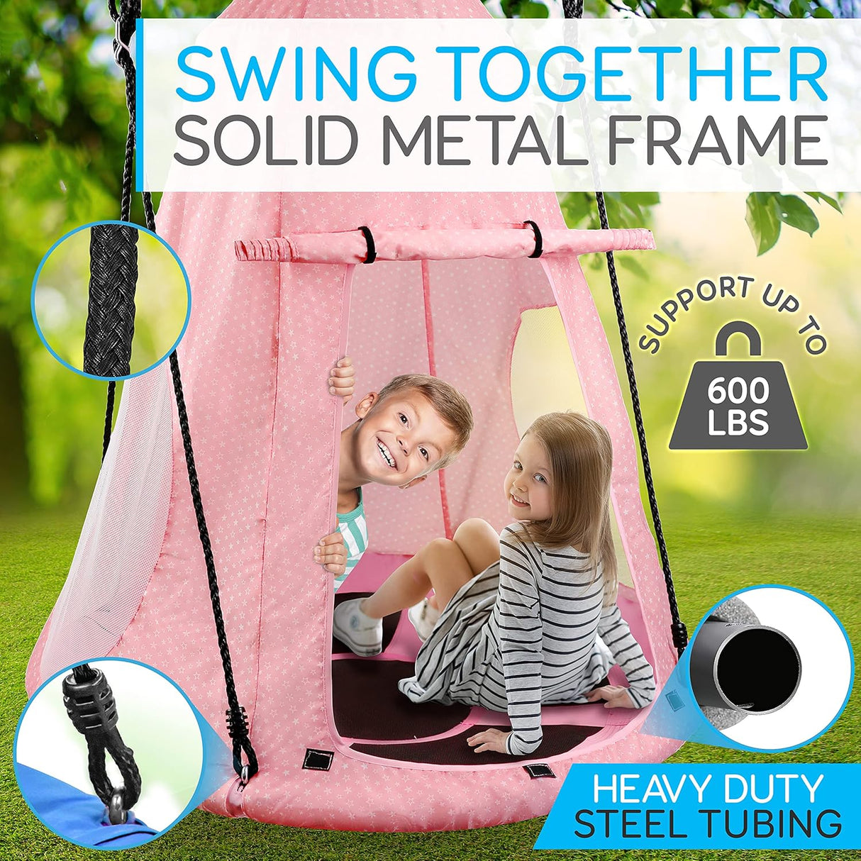 Columpio para tienda de campaña SERENELIFE SLSWNG350PK