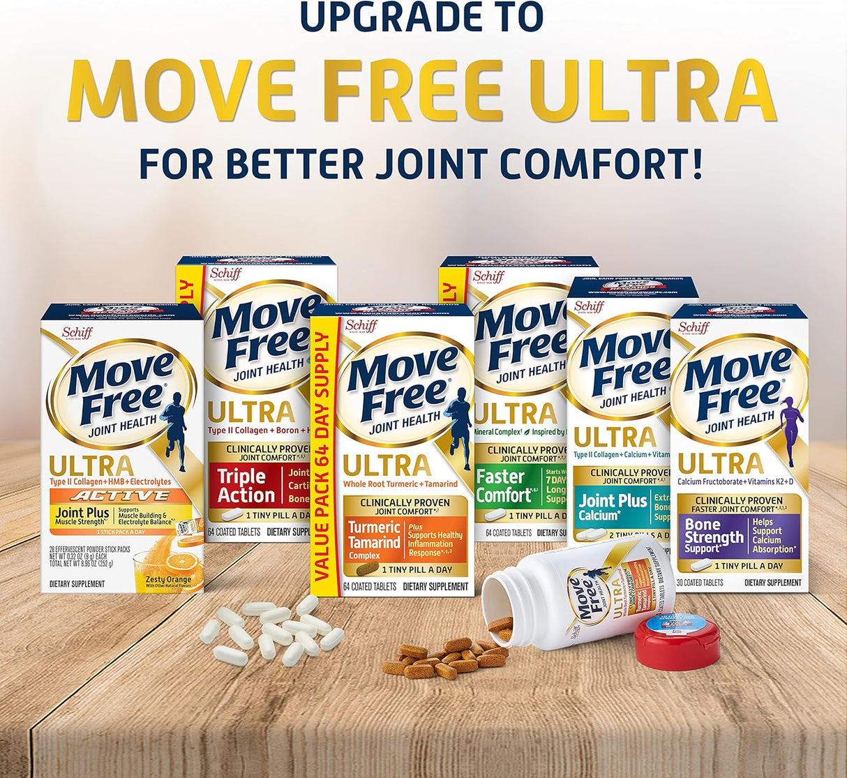 Suplemento avanzado de apoyo para las articulaciones 80 und