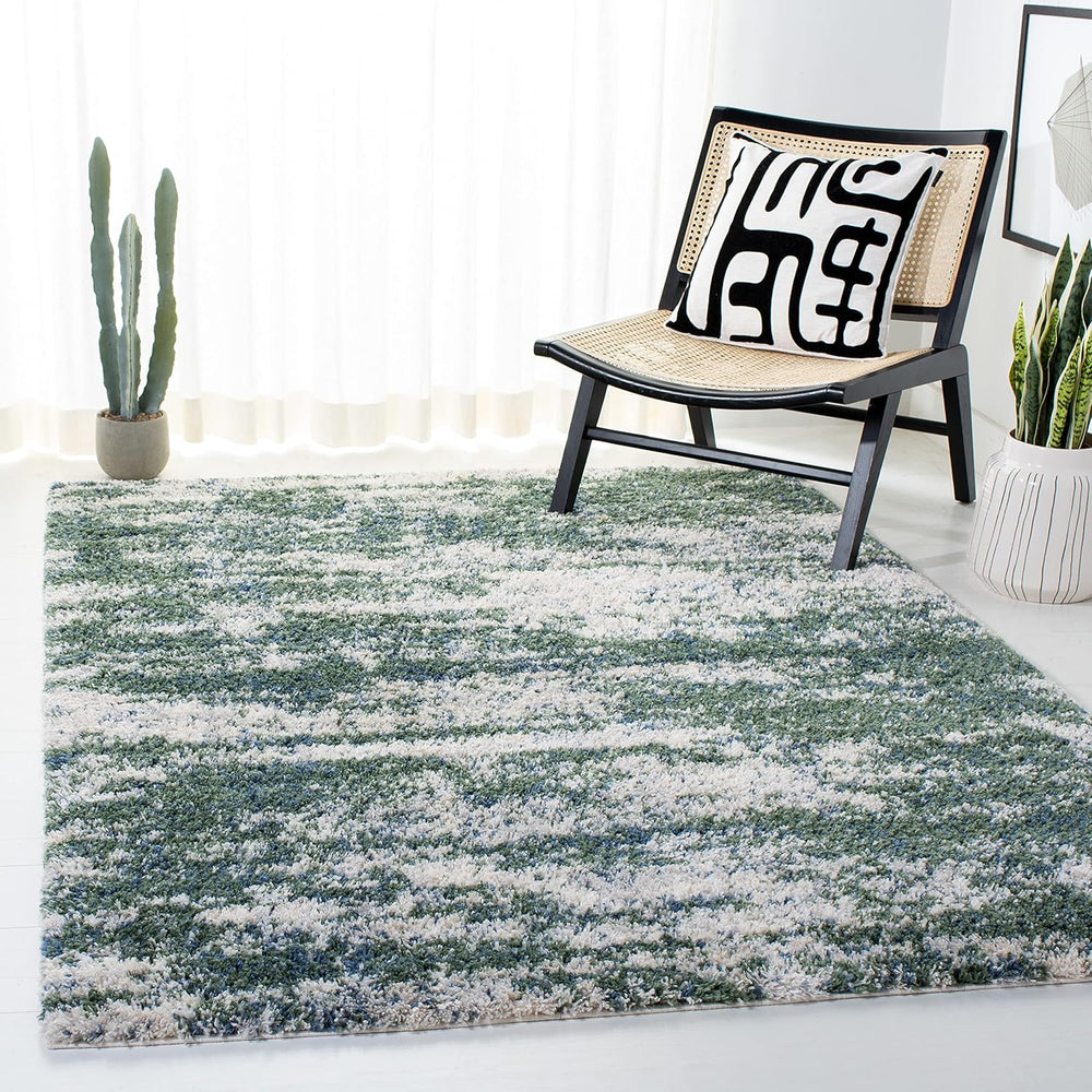 Alfombra Berber Shag 8' x 10', SAFAVIEH, Diseño Moderno, BER219Y