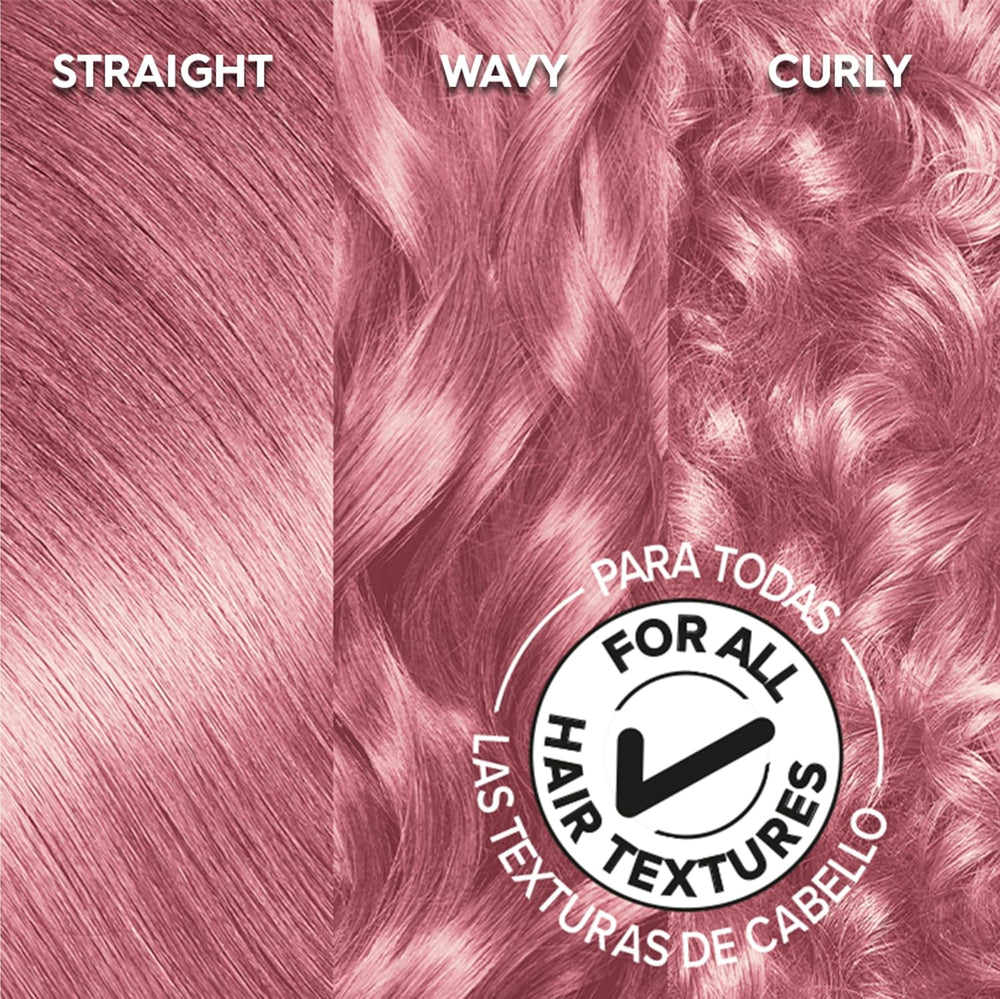 color brillante,cuarzo rosa oscuro, 2 unidades Garnier