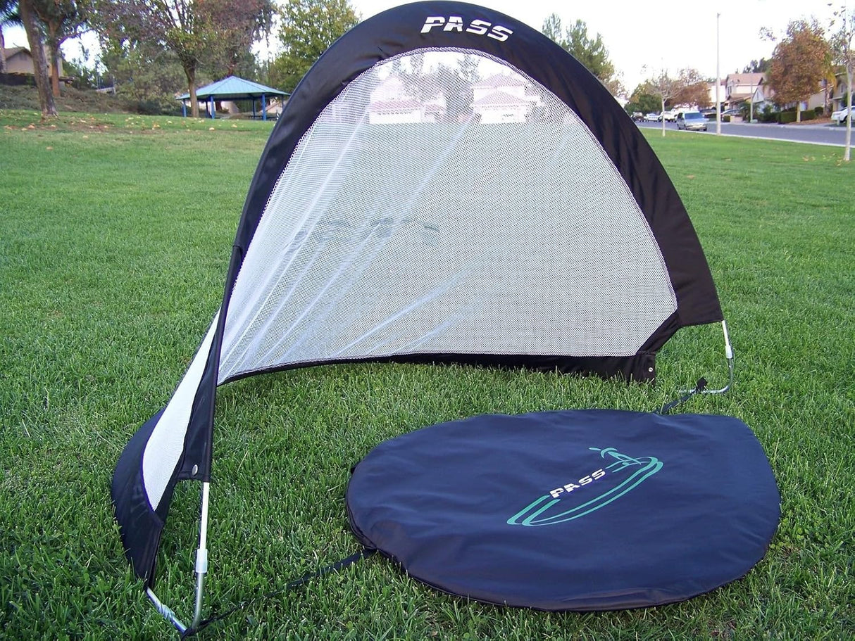 Porteria de futbol portatil plegable de niños