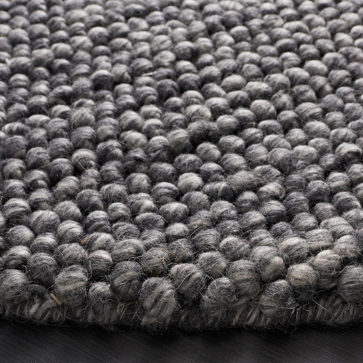 Alfombra Runner Hecha a Mano de Lana para Sala y Comedor - NAT620H-214