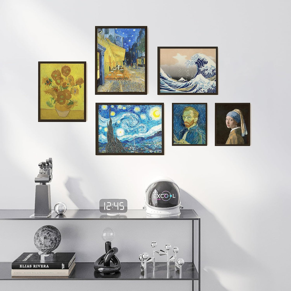 Arte de pared, póster de Vincent Van Gogh, impresiones sin marco