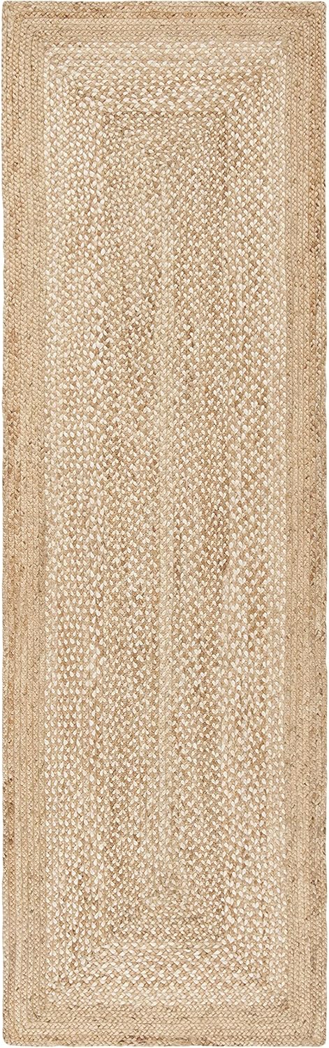 Alfombra Runner de Jute SAFAVIEH, Hecha a Mano, NF885B