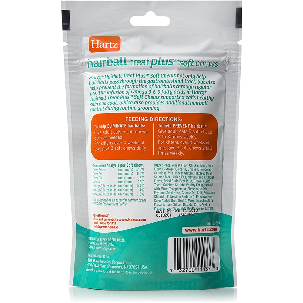 Masticables suaves con sabor a pollo para gatos y gatitos