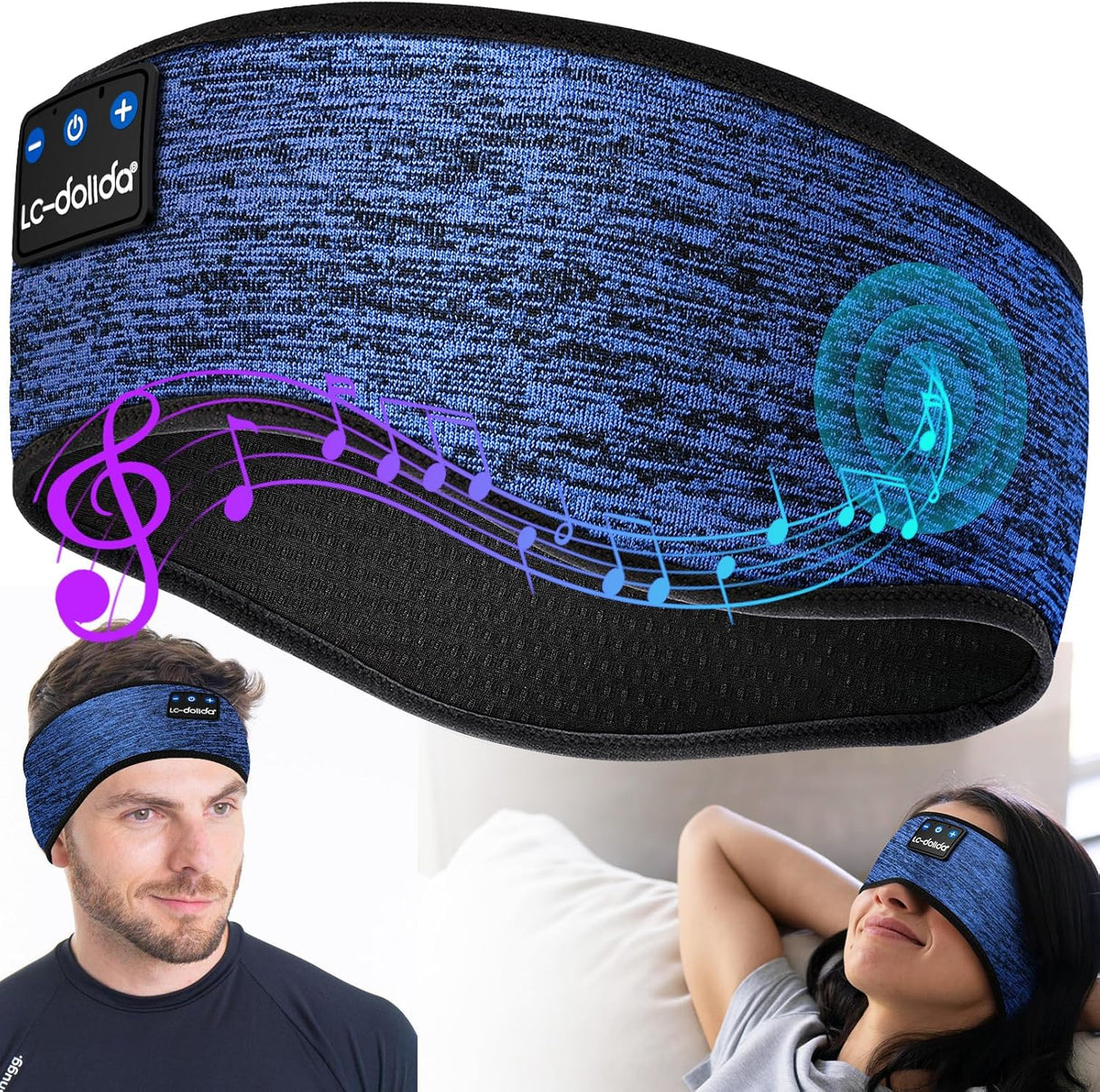 Auriculares de sueño Bluetooth LC-dolida para dormir cómodamente