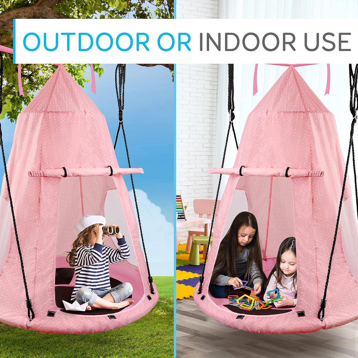 Columpio para tienda de campaña SERENELIFE SLSWNG350PK