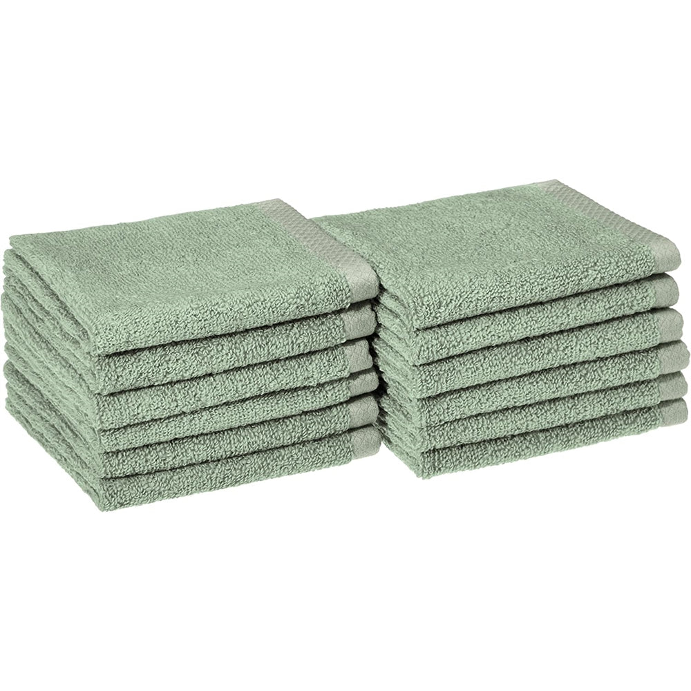 Sets de Toallas de secado rápido de algodón verde espuma