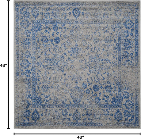 Alfombra Oriental Distressed No Desprende Hilos ADR109A