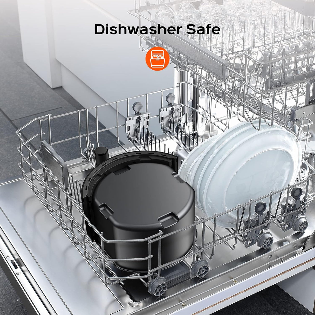 Freidora de Aire Dreo 4L 9 Funciones 50 Recetas DR-KAF002