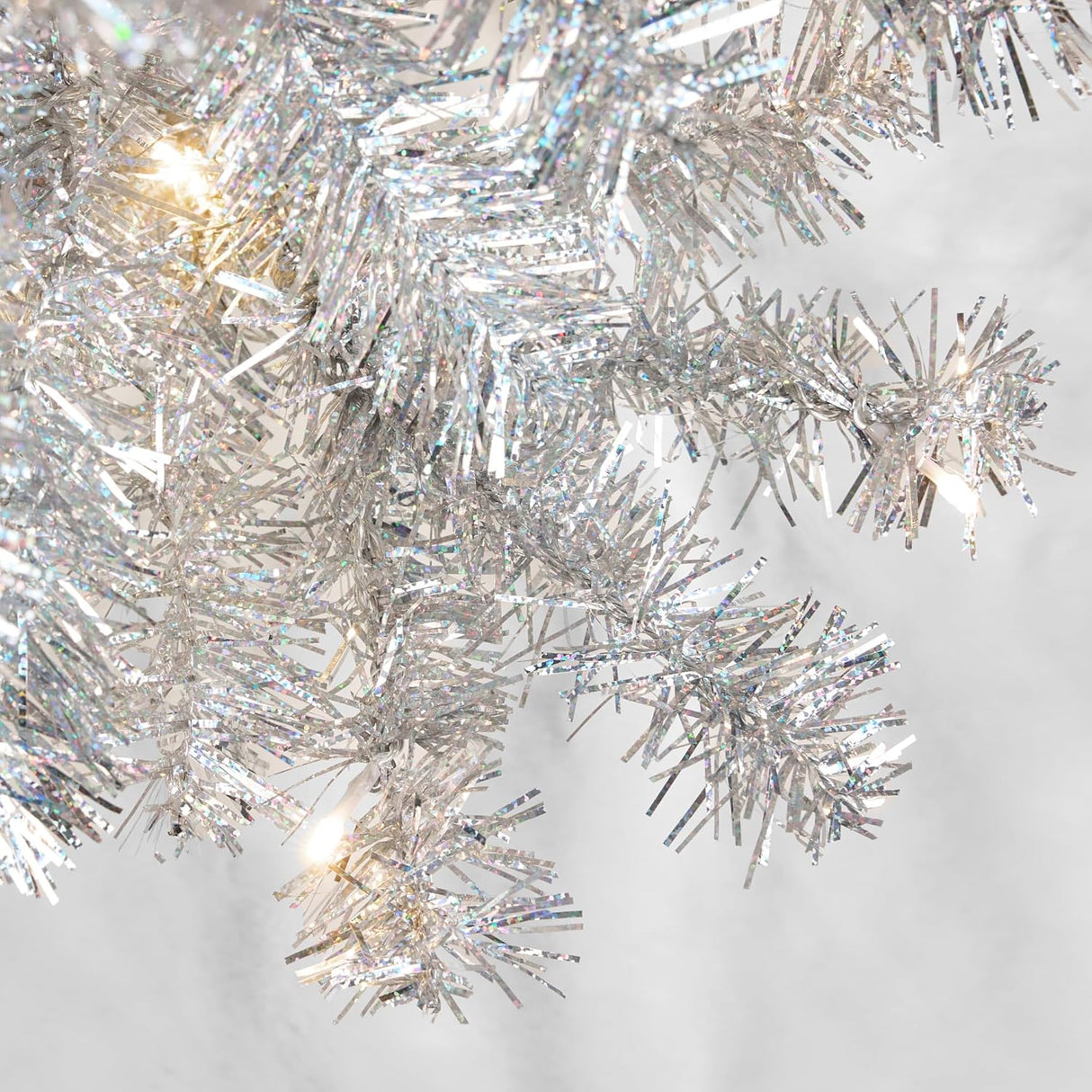 Árbol de Navidad artificial Best Choice Products 4ft con luces LED