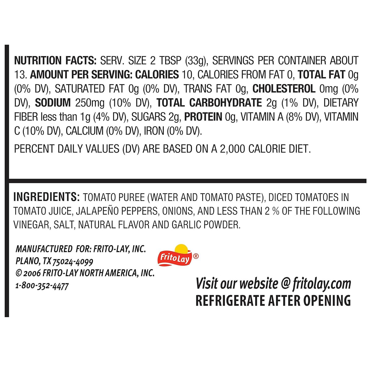 Salsa Chunky Tostitos Mediana 15.5 oz (Paquete de 4)