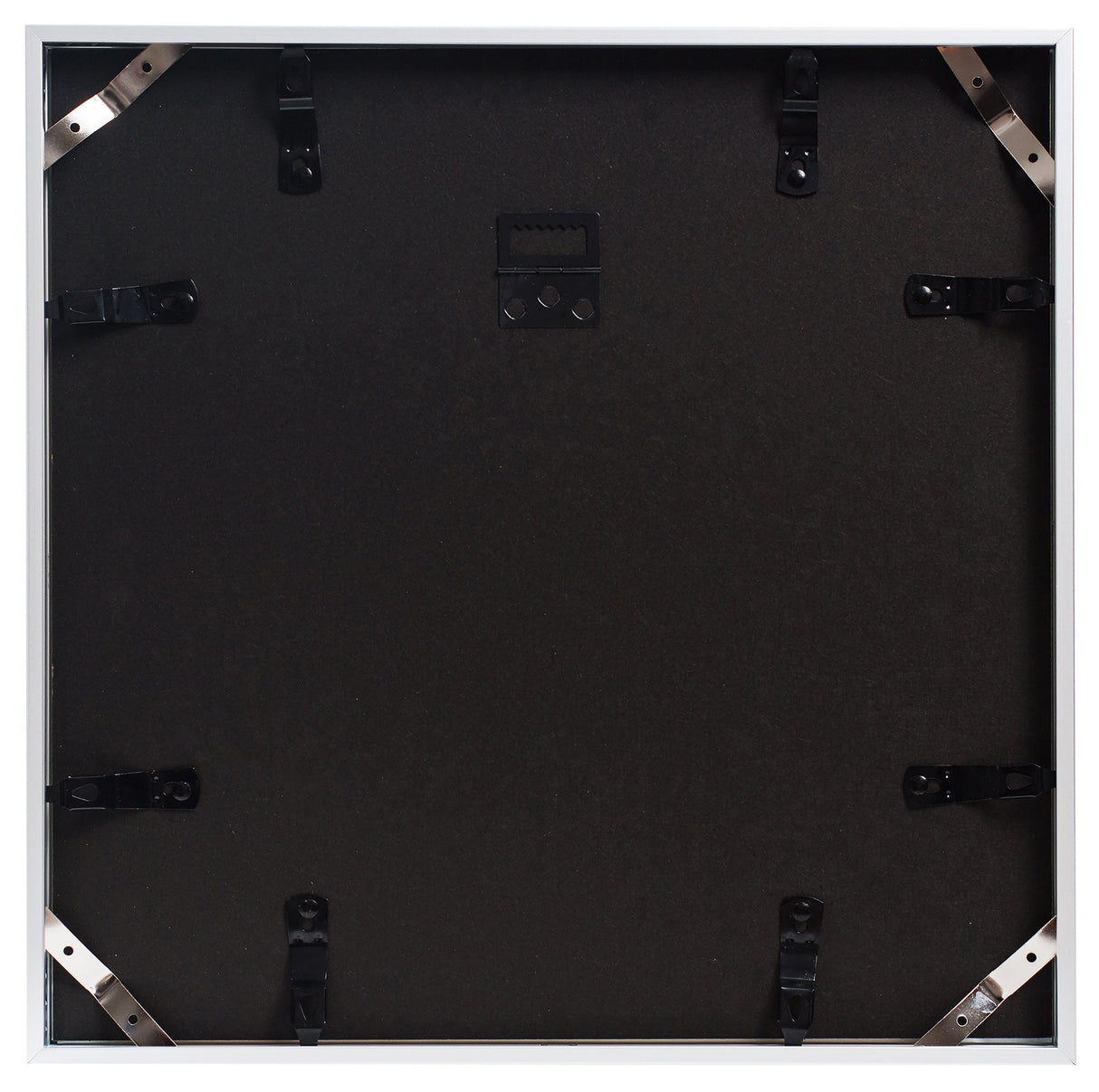 marco de aluminio incluye alfombrilla de marfil para vista de imagen en la pared,