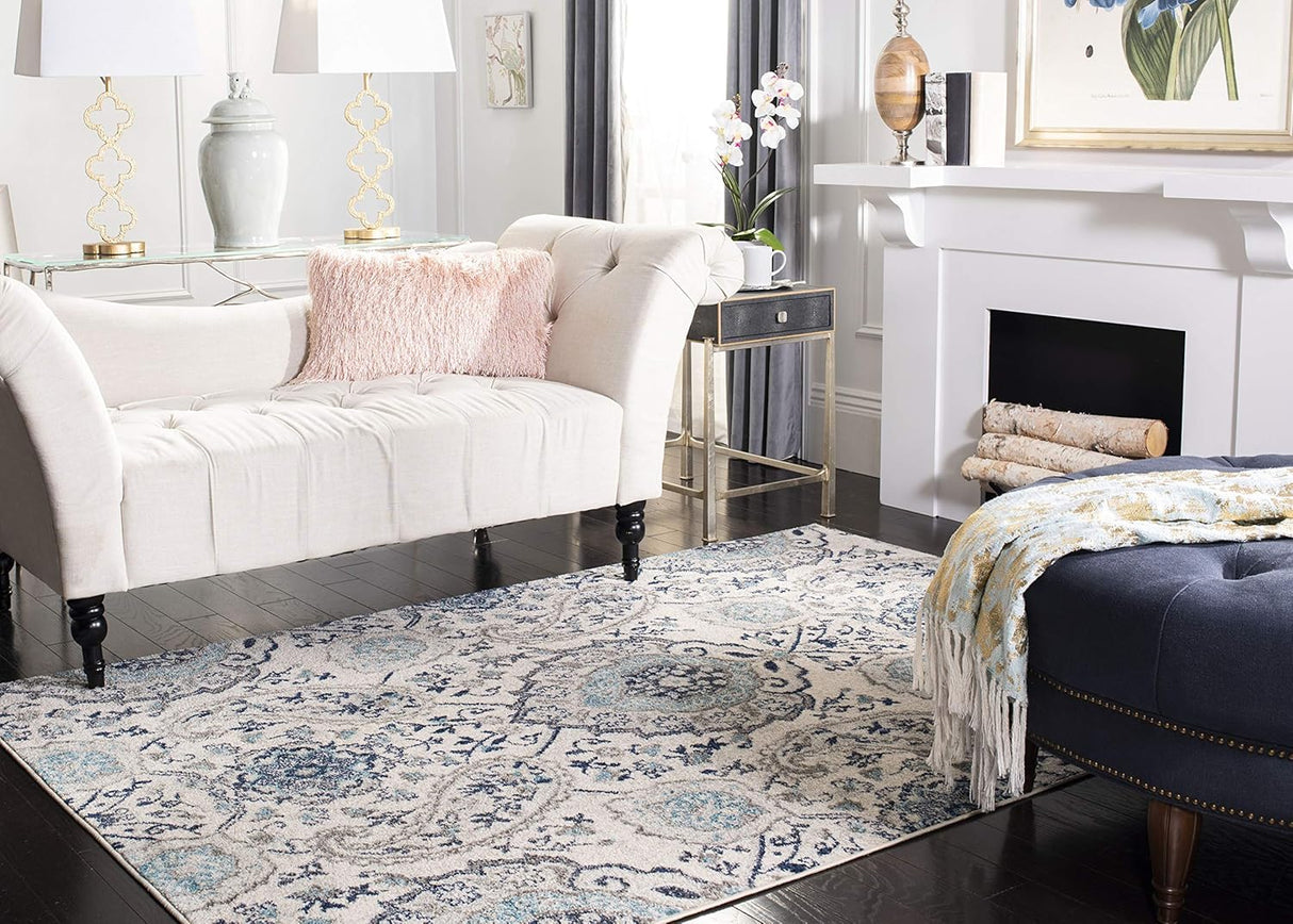 Alfombra Boho Chic SAFAVIEH Madison, Diseño Paisley, MAD600C