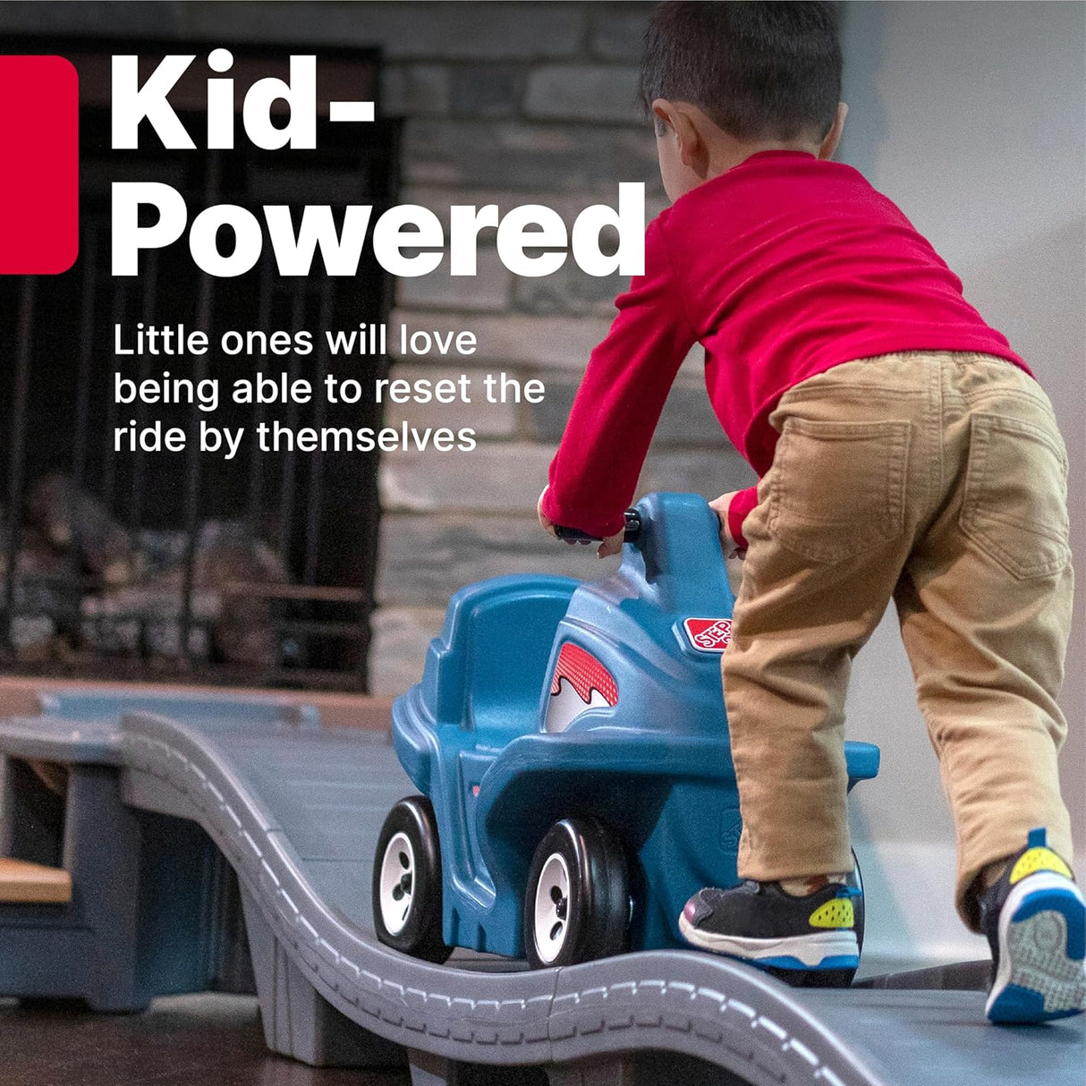 Montaña Rusa Paso 2, Juguete para Niños, 2-5 Años, 50 lb