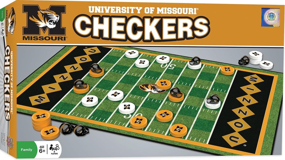 Juego de Damas NCAA Missouri Tigers - MasterPieces - Licenciado