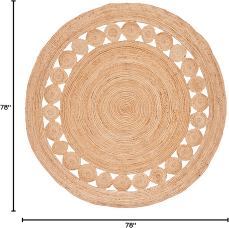 Alfombra de fibra natural SAFAVIEH, hecha a mano, modelo NF364A