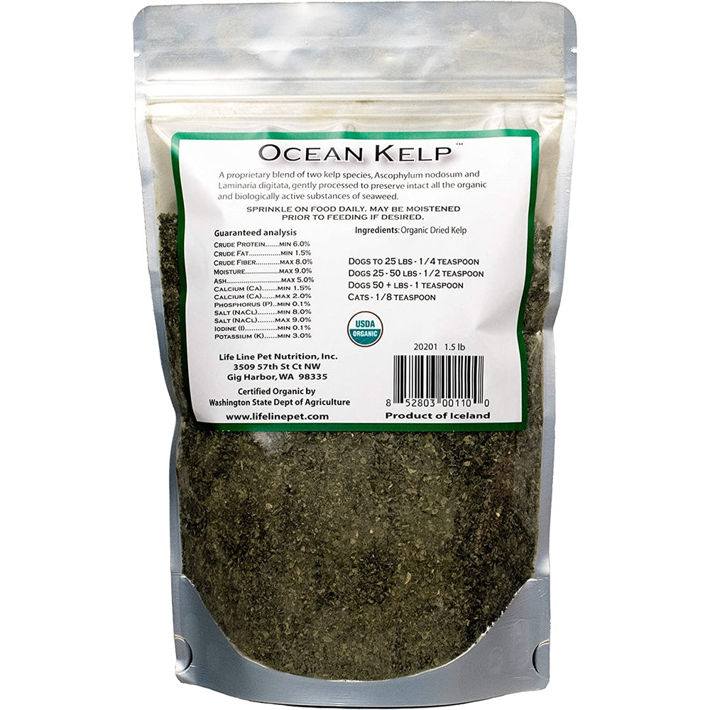 Suplemento en polvo orgánico de algas oceánicas para piel