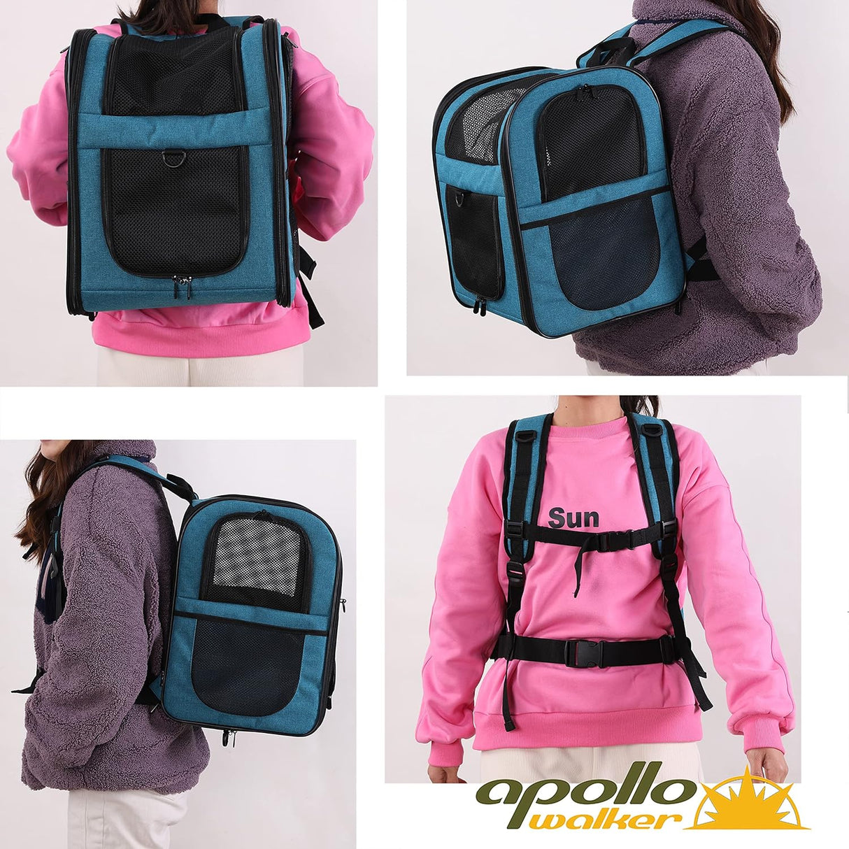 Mochila para llevar gatos grandes para senderismo