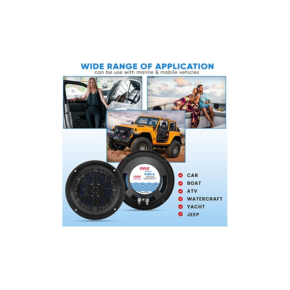 Parlantes o Altavoces marino impermeable PYLE PLMR51B