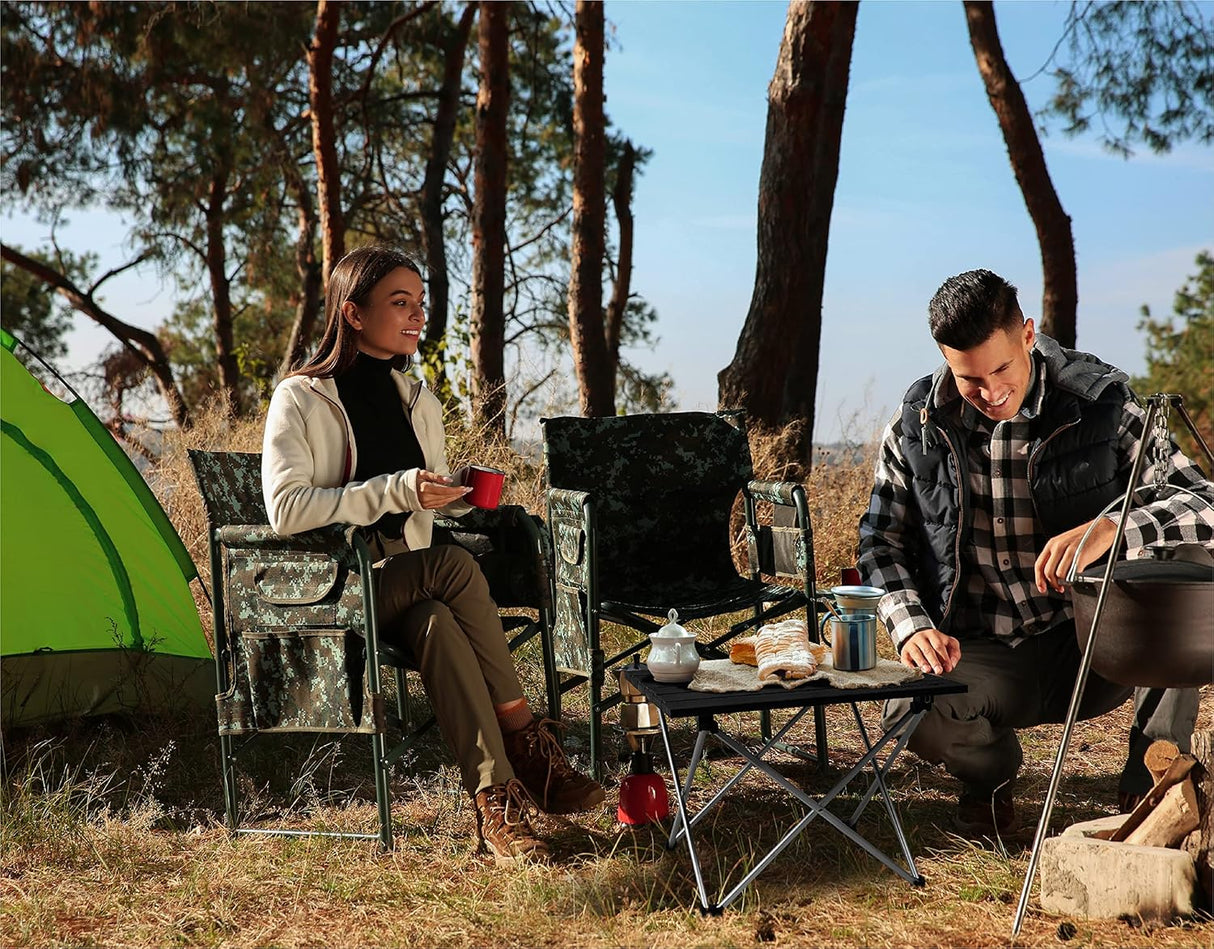 Mesa de Camping Plegable Ligera, Mesa Lateral para Playa