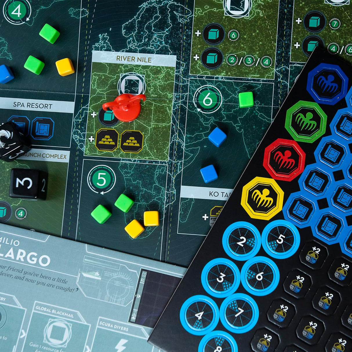 Juego de Mesa Spectre | Modiphius | Espionaje 2-4 Jugadores