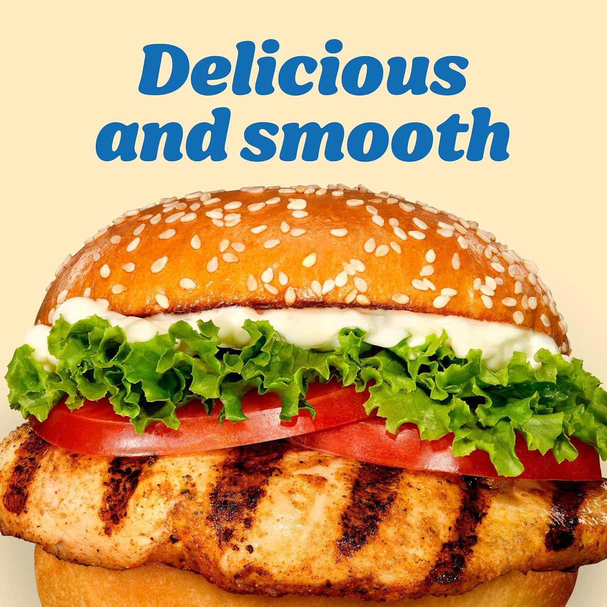 Mayonesa Kraft Real Cremosa y Suave, 12 fl oz botella