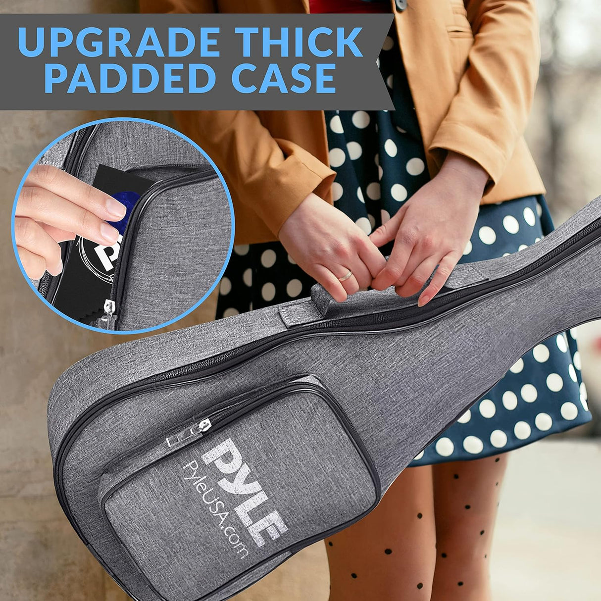 ¿Ukelele eléctrico acústico PYLE-PRO PUKTEA22