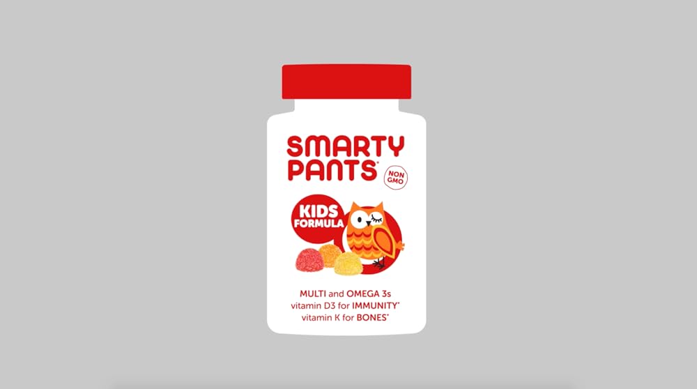 Vitaminas de gomitas para niños SmartyPants KC120 Niños C