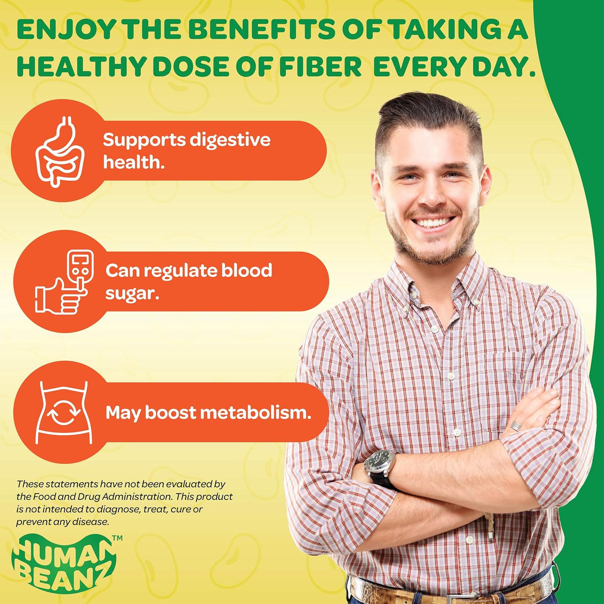 Suplementos de jalea de fibra para adultos vegetarianos