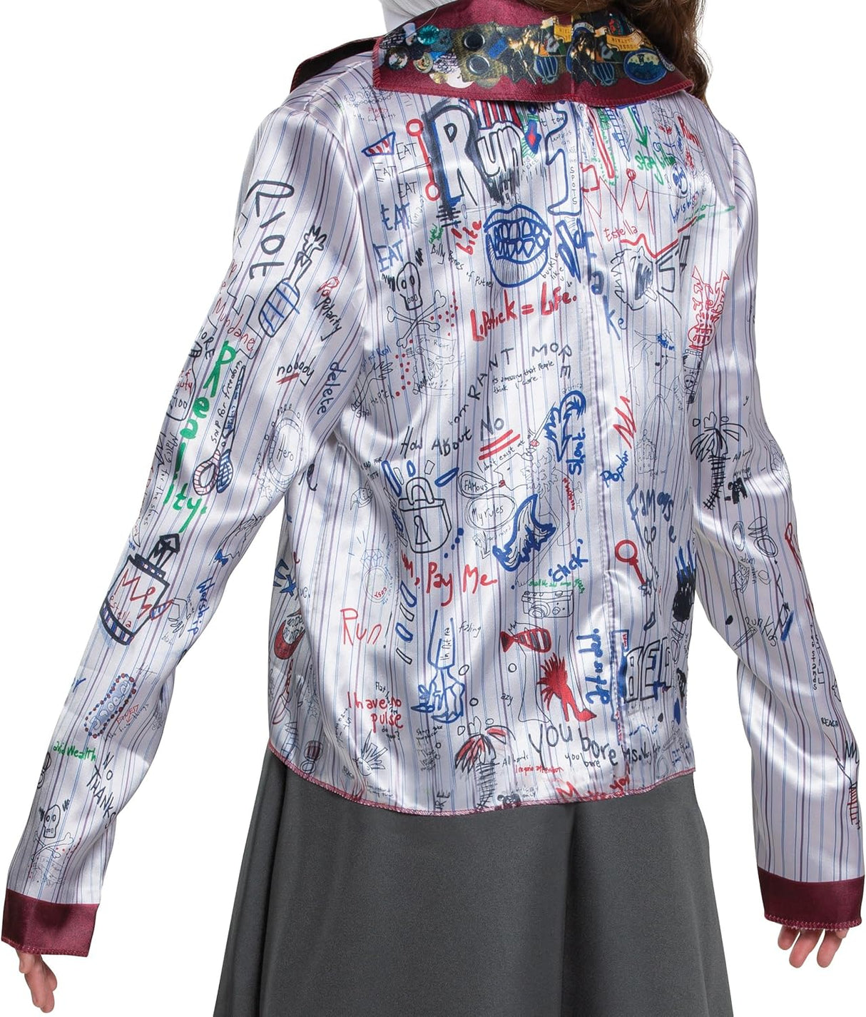 Disfraz Estella Cruella, Disney, escolar, película Cruella