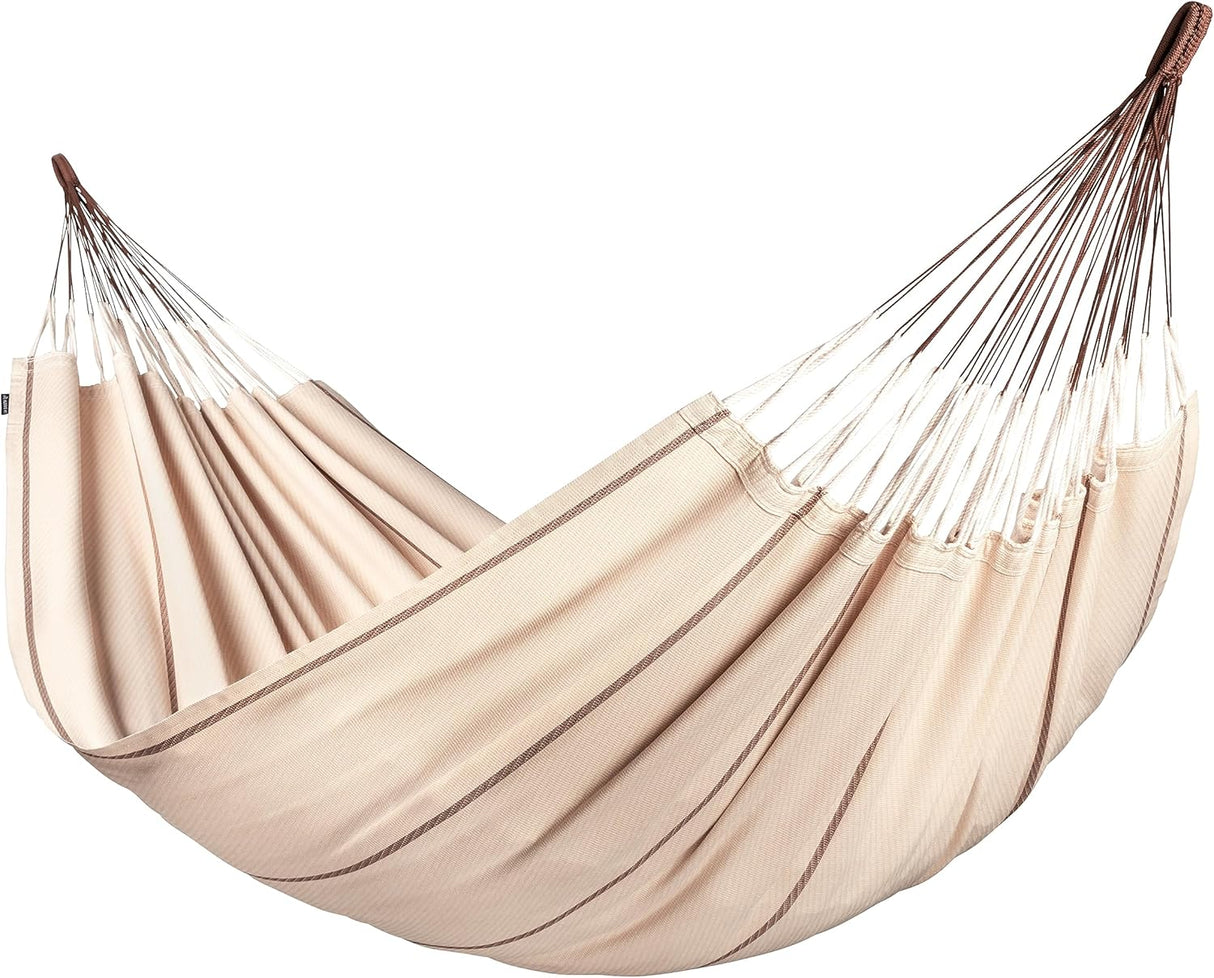 Hamaca Modesta de Algodón Orgánico LA SIESTA, 2 Personas, 440 Lbs
