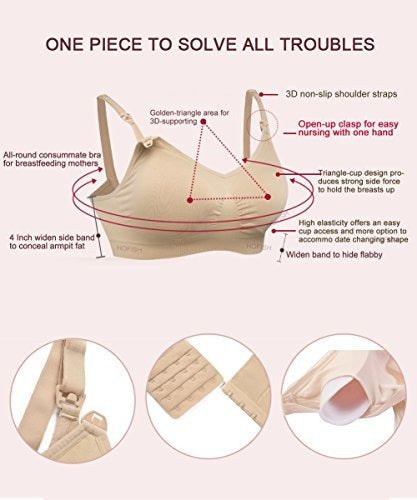 Sujetador De Lactancia De Maternidad De Copa Completa