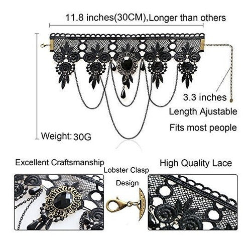 Conjunto De Collar Y Pulsera De Gargantilla Youniker Para