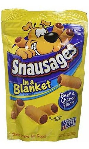 Snausages In Blanket Snacks Para Perros Sabor A Carne Y