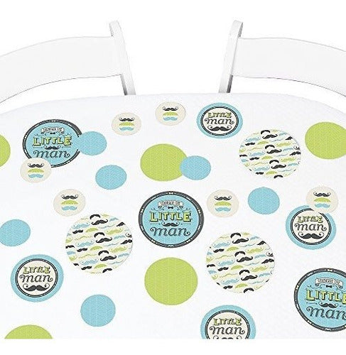 Confeti circular gigante para baby shower