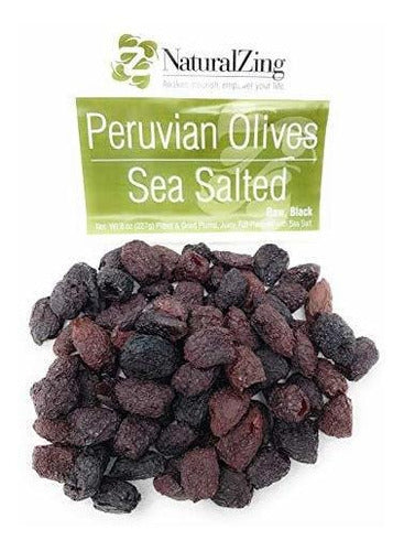 Naturalzing Orgánica Cruda Peruana Negra Secada Deshuesada