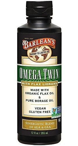 Aceite Lignan Omega de 12 Oz