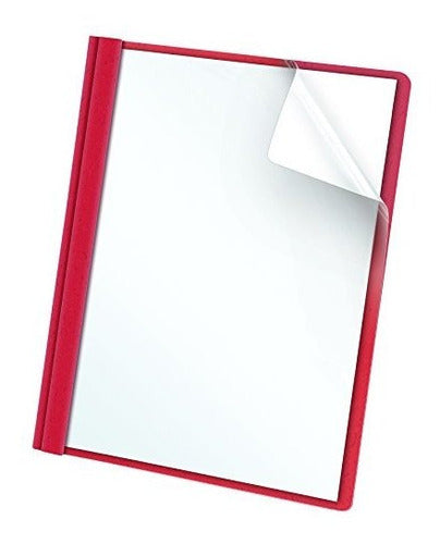 Cubiertas Para Informes Oxford Clear Front, Tamaño Carta,